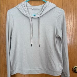 Vuori Women's Heather Gray Hoodie